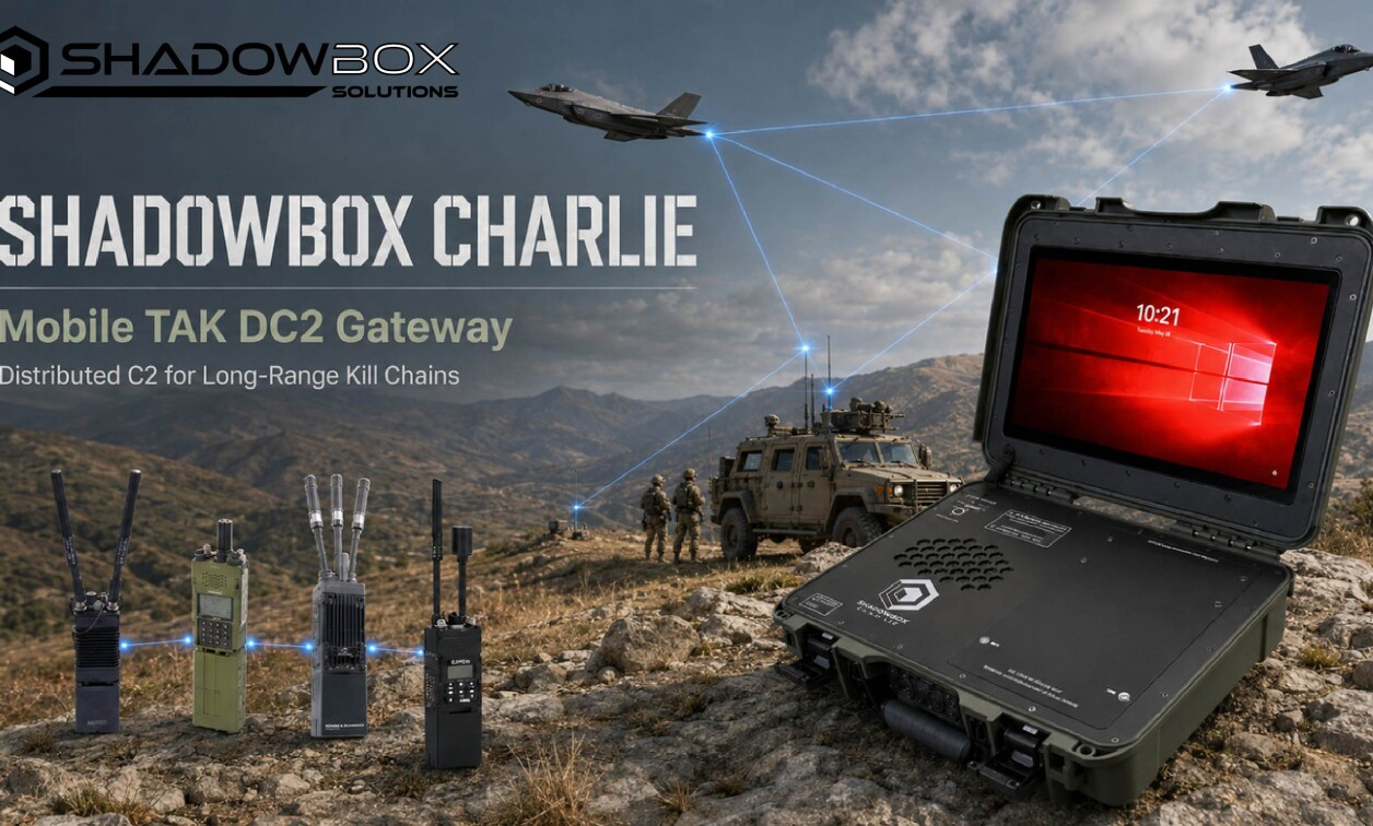 ShadowBox Charlie用于战术边缘的分布式指挥控制与Link16集成